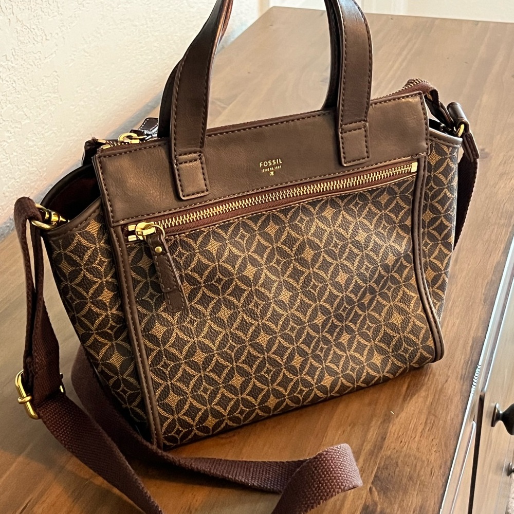 Fossil satchel style purse